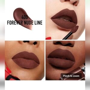 Dior Rouge Dior Forever Matte Liquid Lipstick #400 Forever Nude Line Unbox New